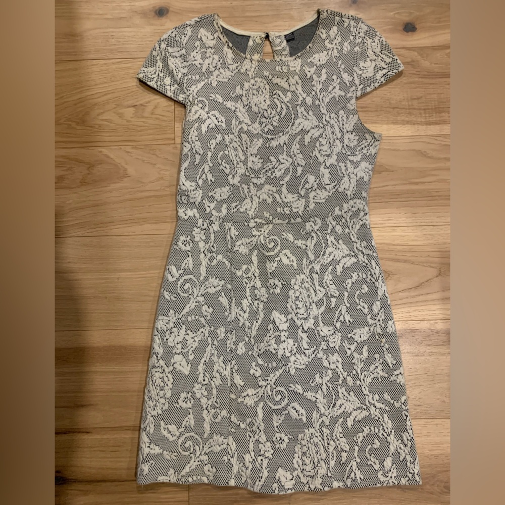 Patterned mini dress